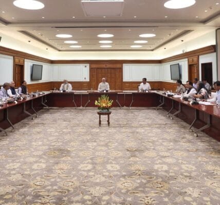PM Modi chaired a comprehensive review meeting to assess the current status of Yamuna River today, in New Delhi