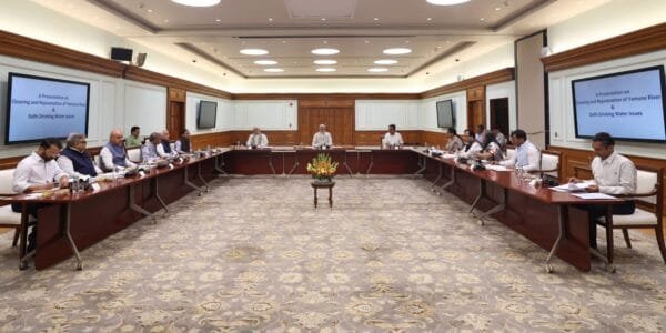 PM Modi chaired a comprehensive review meeting to assess the current status of Yamuna River today, in New Delhi