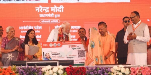 PM Modi lays foundation stone and inaugurates development works worth over Rs 3,880 crore in Varanasi, UP