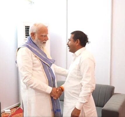 PM Modi met Rampal Kashyap who took oath 14 years ago