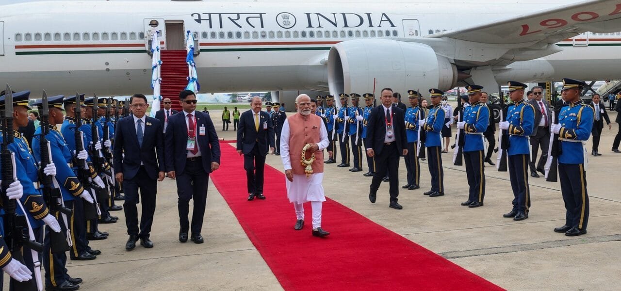 PM Modi reached Bangkok, the capital of Thailand to attend the 6th BIMSTEC Summit