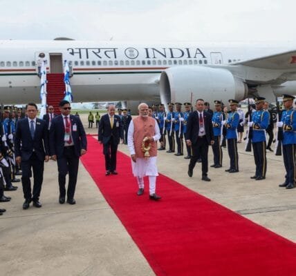 PM Modi reached Bangkok, the capital of Thailand to attend the 6th BIMSTEC Summit