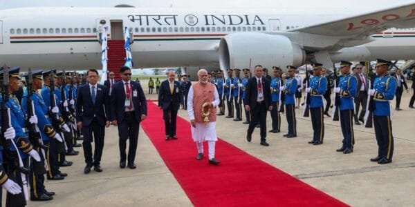 PM Modi reached Bangkok, the capital of Thailand to attend the 6th BIMSTEC Summit