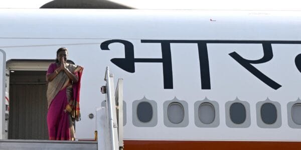 President Draupadi Murmu arrived in Lisbon this morning on the first leg of her State visit to Portugal and Slovakia