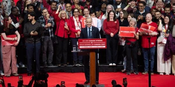 Prime Minister Modi today congratulated Mark Carney on being elected Prime Minister of Canada