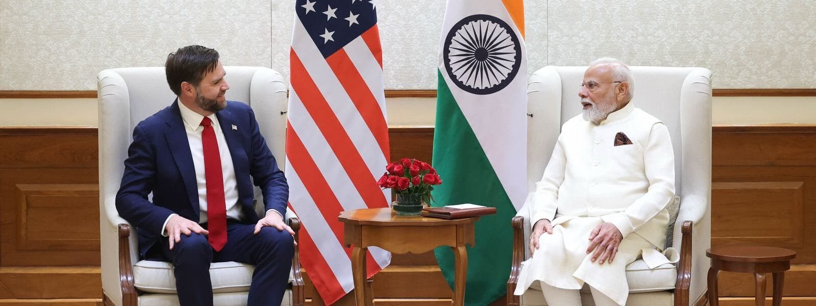 Prime Minister Narendra Modi met US Vice President J.D. Vance