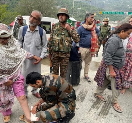 Relief and rescue operations continue in landslide-hit Ramban district of Jammu and Kashmir