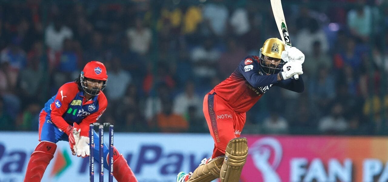 Royal Challengers Bangalore beat Delhi Capitals by 6 wickets in IPL Cricket