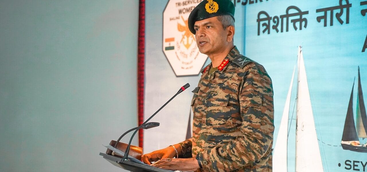 Tri Shakti Women Sailor Campaign 'Samudra Pradakshina' set out on its 55-day journey