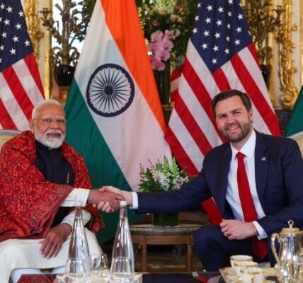 US Vice President JD Vance will arrive in New Delhi tomorrow on a four-day visit to India