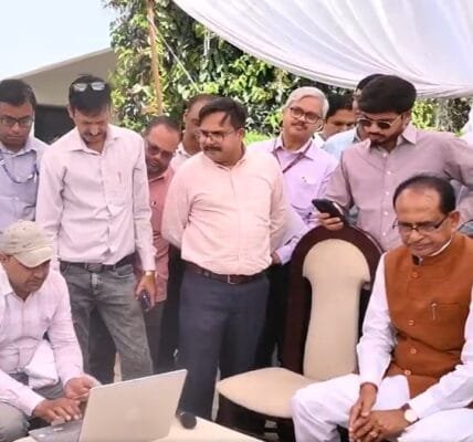 Union Agriculture Minister Shivraj Singh Chauhan got his Kisan ID made under the Digital Agriculture Mission in Vidisha district of Madhya Pradesh