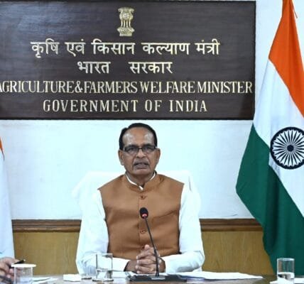 Union Agriculture Minister Shivraj Singh Chauhan interacted with 731 Krishi Vigyan Kendras across the country