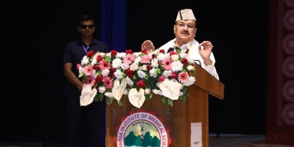 Union Health Minister JP Nadda presides over the 5th convocation of AIIMS Rishikesh