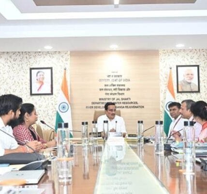 Union Jal Shakti Minister CR Patil reviewed the major projects of Wildlife Institute of India under National Clean Ganga Mission