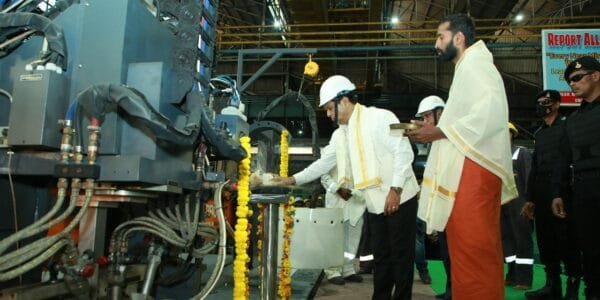Union Minister Sarbananda Sonowal unveils advanced machinery to enhance shipbuilding capacity at Cochin Shipyard