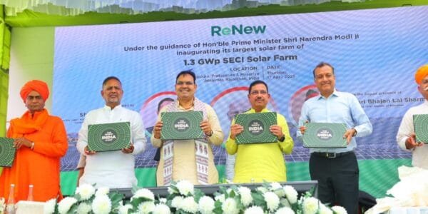 Union Minister for New and Renewable Energy Pralhad Joshi inaugurated a solar project with a peak power capacity of 1.3 GW at Pokhran in Jaisalmer