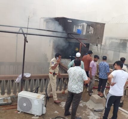 17 people died in a fire in a residential building in Hyderabad, Prime Minister expressed grief