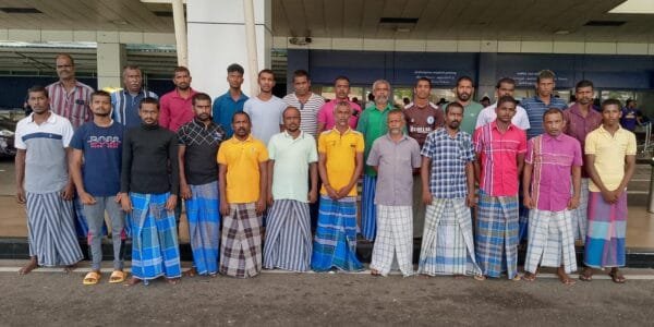 25 fishermen from Tamil Nadu released from Sri Lankan jail