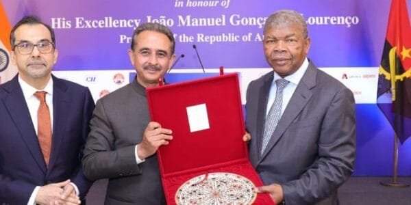 Angola's President Joao Lourenso said India is its major trading partner and both countries are committed to further develop bilateral relations