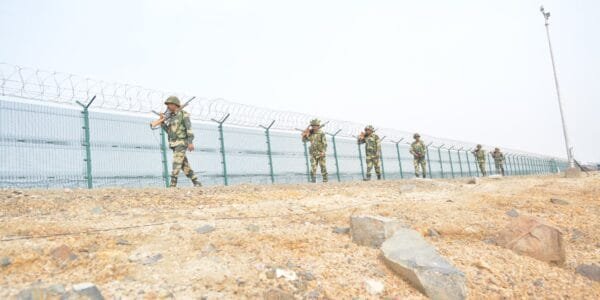 BSF killed a Pakistani intruder who was trying to enter Indian territory in Gujarat's Banaskantha district