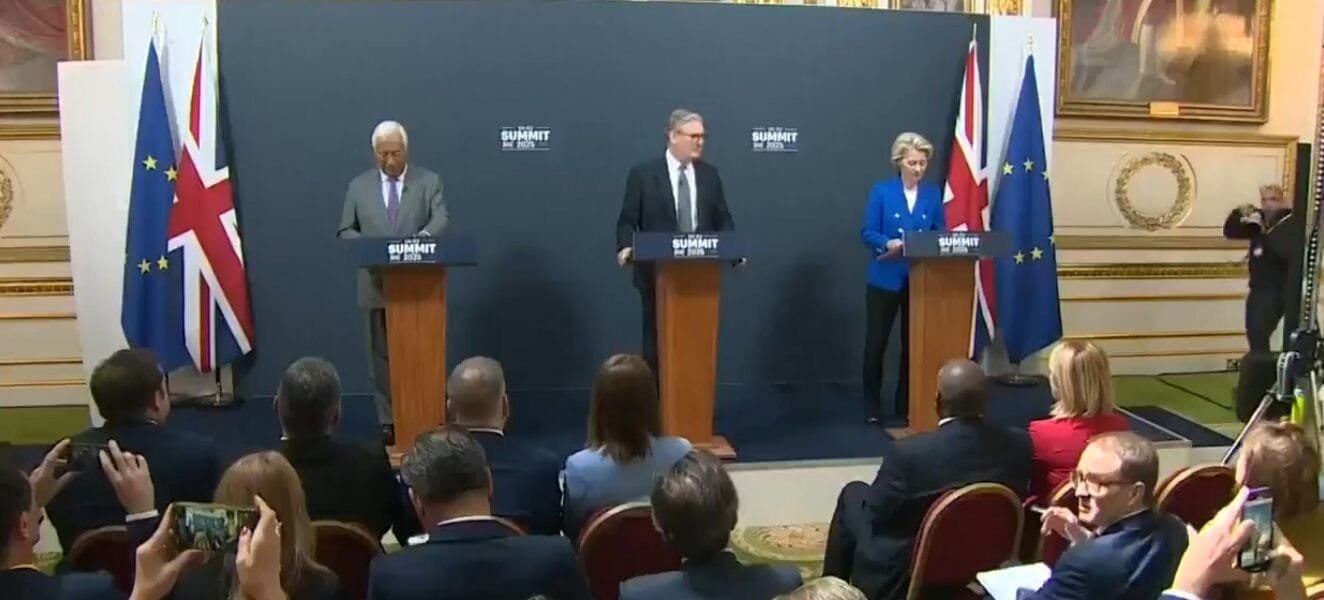 Britain and the EU sign a comprehensive agreement