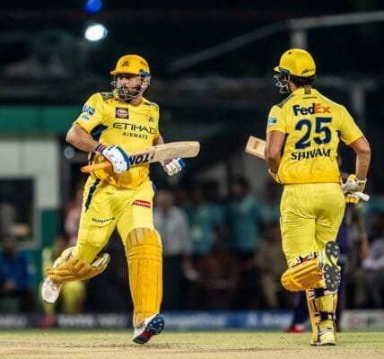 Chennai Super Kings defeated Kolkata Knight Riders by two wickets in IPL T20 cricket