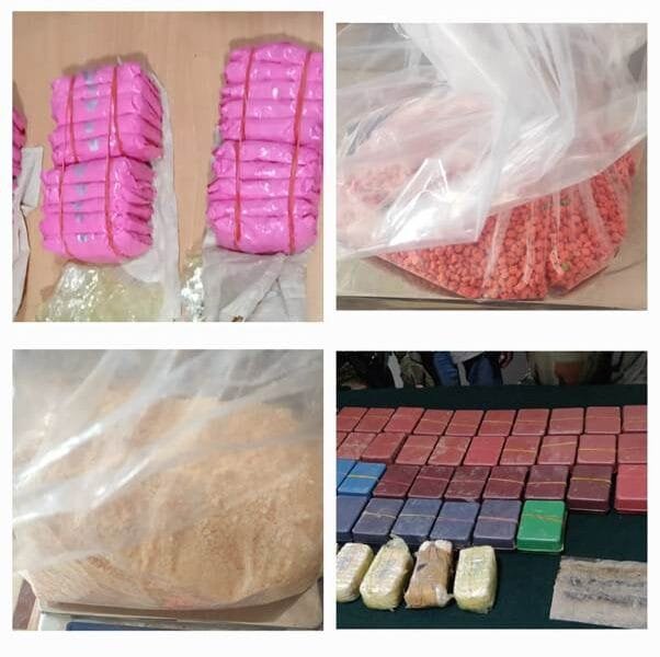 DRI seizes heroin and methamphetamine worth around Rs 23.5 crore in two operations in Northeast; four drug peddlers arrested