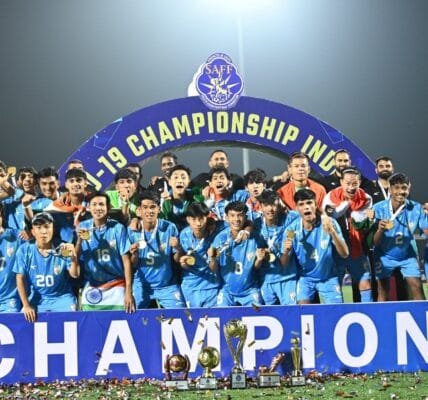 Football India retains SAFF Under-19 Championship title by defeating Bangladesh 4-3
