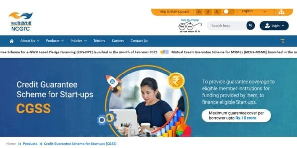 Government notified extension of Credit Guarantee Scheme for Startups (CGSS) to enhance capital raising for startups