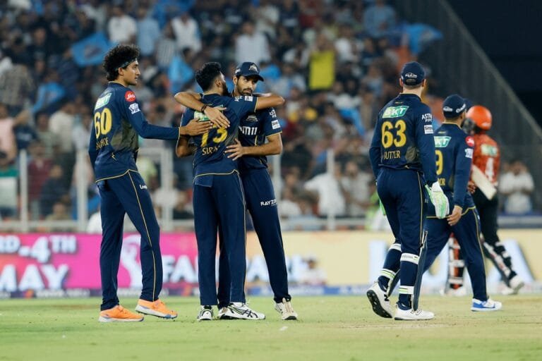 आईपीएल क्रिकेट में अहमदाबाद में गुजरात टाइटन्स ने सनराइजर्स हैदराबाद को 38 रन से हराया