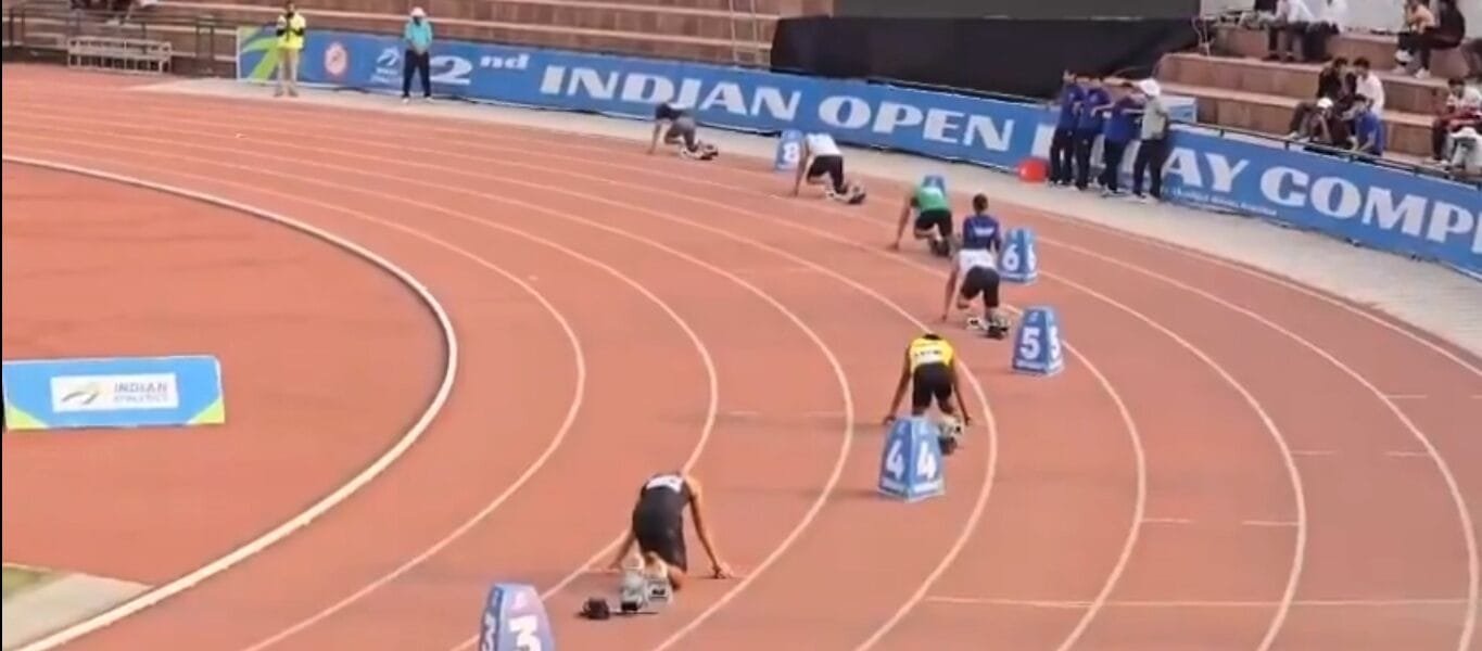 Gurindervir Singh, Animesh Kujur, Manikant Hoblidhar and Amlan Borgohain set national record in 4x100m relay race