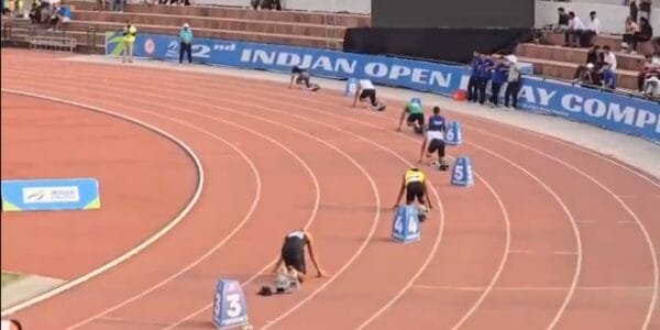 Gurindervir Singh, Animesh Kujur, Manikant Hoblidhar and Amlan Borgohain set national record in 4x100m relay race