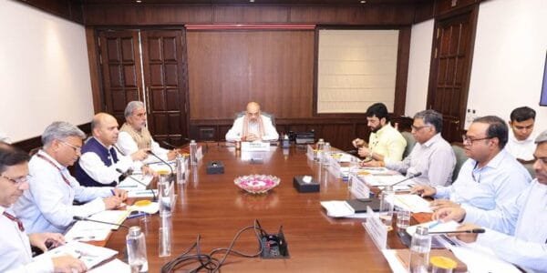 Home Minister Amit Shah chaired a high-level review meeting in New Delhi and reviewed the progress of NCEL, NCO and BBSSL