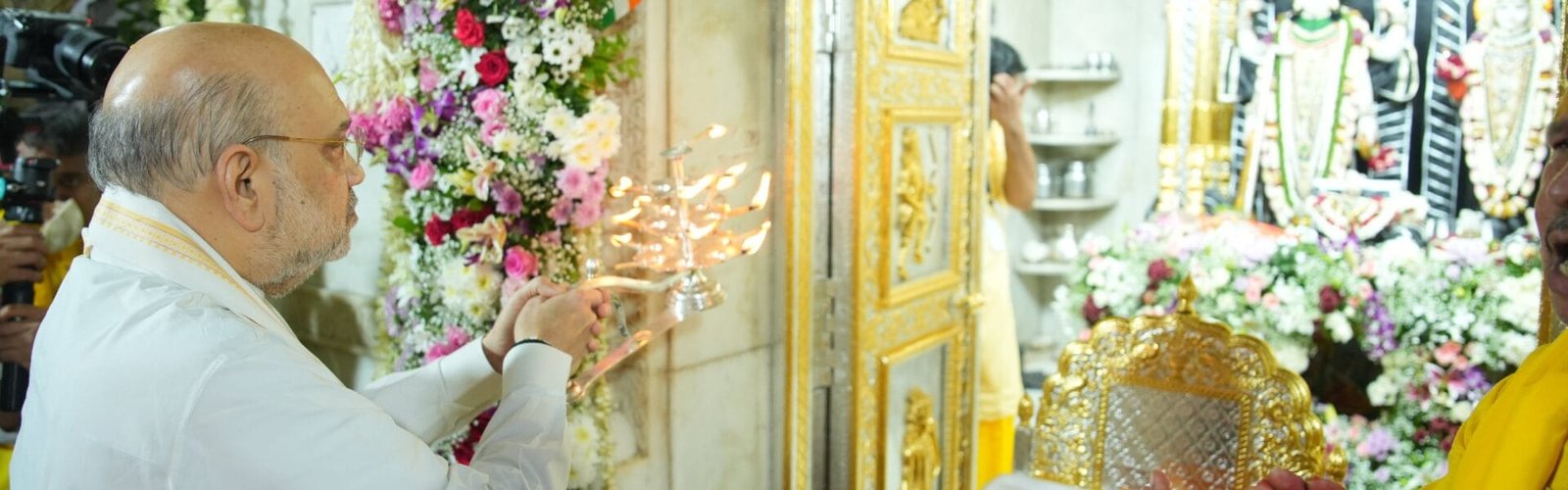Home Minister Amit Shah today addressed the function organized on the 150th anniversary of Shri Laxmi Narayan Temple at Madhavbaug in Mumbai, Maharashtra