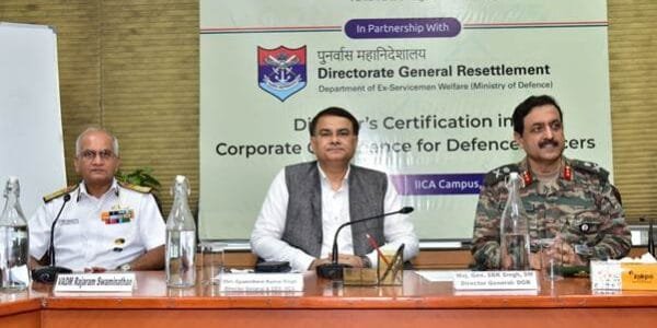 IICA and DGR successfully complete the 2nd Certification Programme for Independent Directors with Senior Defence Officials