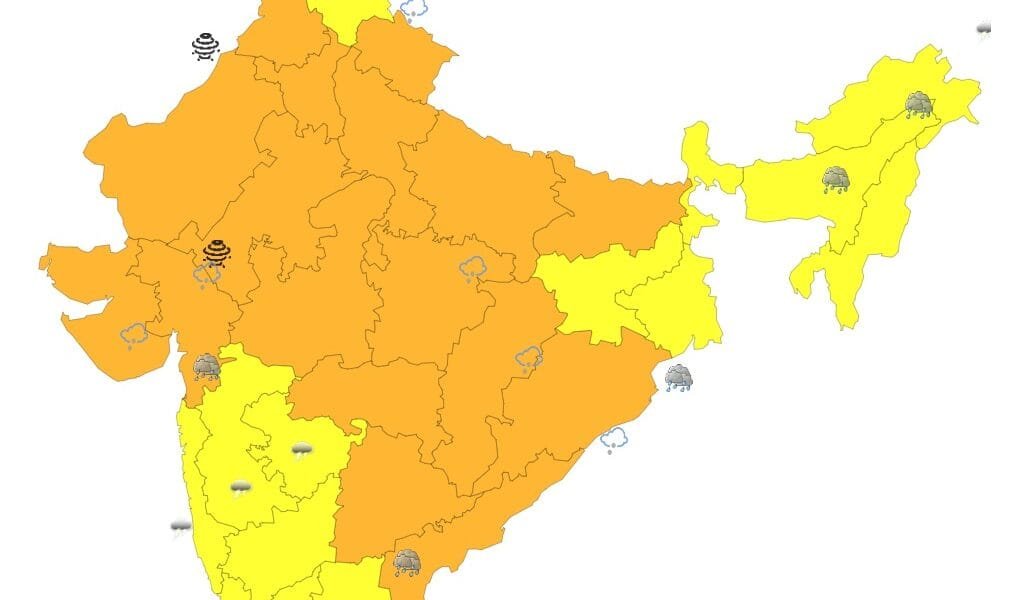 IMD predicted heavy rains in many parts of the country