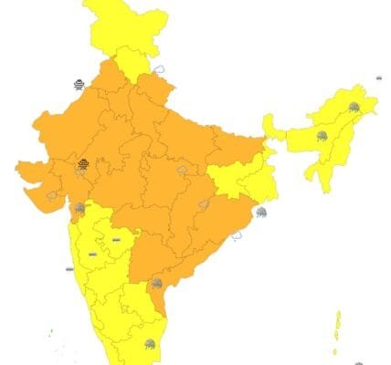 IMD predicted heavy rains in many parts of the country