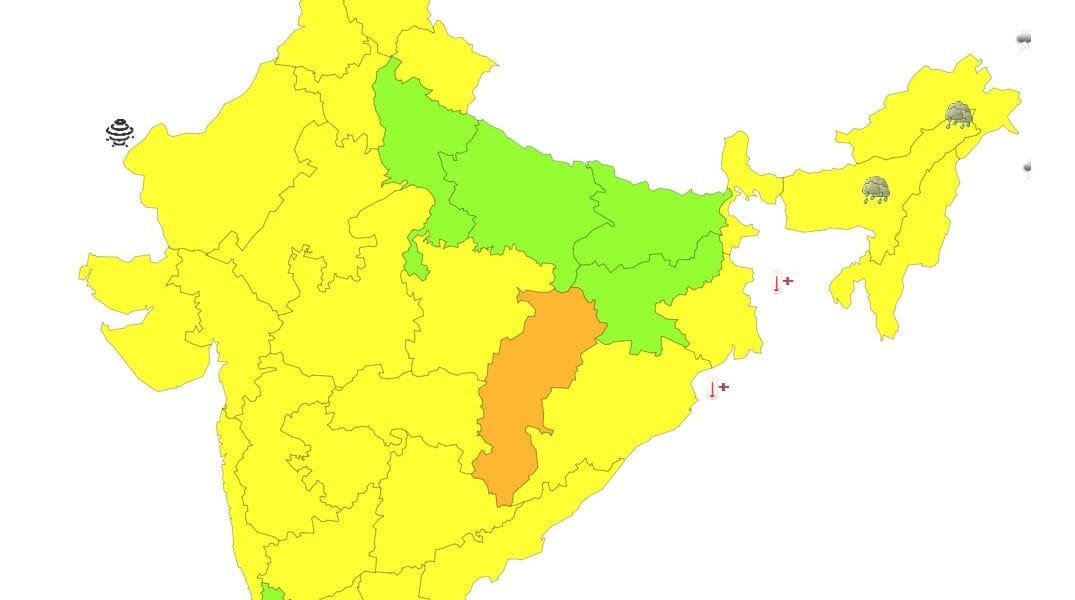 IMD predicted that rain will continue in north-west and central India for the next four-five days.
