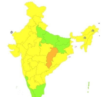 IMD predicted that rain will continue in north-west and central India for the next four-five days.
