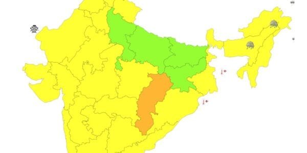 IMD predicted that rain will continue in north-west and central India for the next four-five days.
