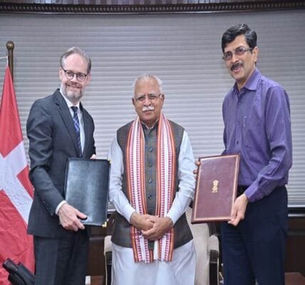 India and Denmark strengthen their long-term energy cooperation by signing MoU