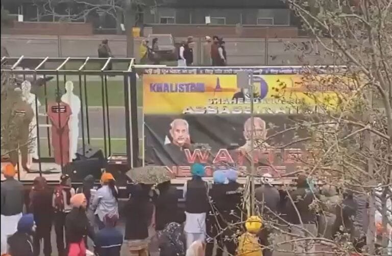 कनाडा में भारतीय नेताओं के चित्रों के अपमान पर भारत ने कड़ा विरोध दर्ज कराया