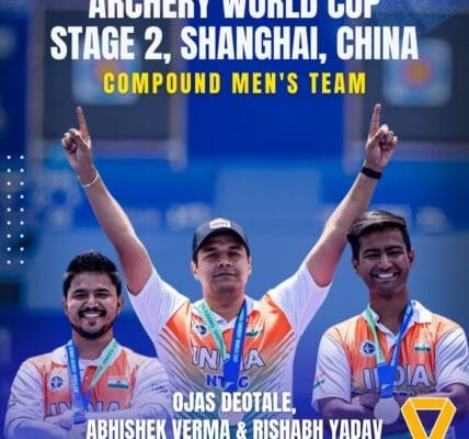 India won seven medals including two gold in Archery World Cup Stage-2 in Shanghai, China