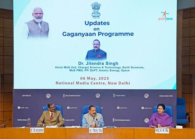 भारत के पहले मानव अंतरिक्ष मिशन “गगनयान” कार्यक्रम ने अपने अंतिम चरण में प्रवेश किया: डॉ. जितेंद्र सिंह