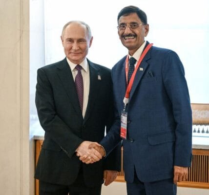 Minister of State for Defence Sanjay Seth attends Victory Day celebrations in Moscow; meets Russian President Vladimir Putin