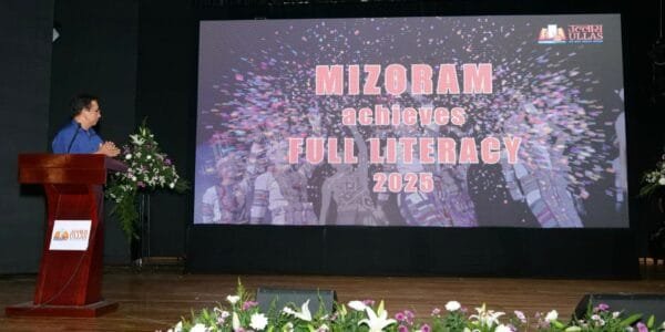 Mizoram declared India's first fully literate state