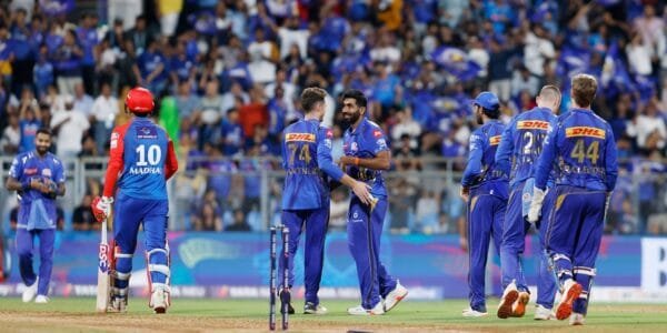 Mumbai Indians became the fourth team to reach the IPL playoffs by defeating Delhi Capitals by 59 runs