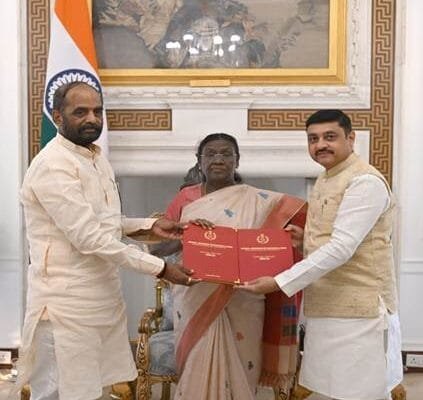 NCBC presented its Annual Report for the years 2022-23 and 2023-24 to the President of India