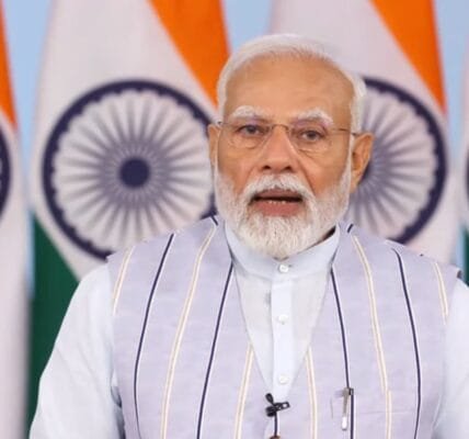 PM Modi addresses the 78th session of the World Health Assembly in Geneva