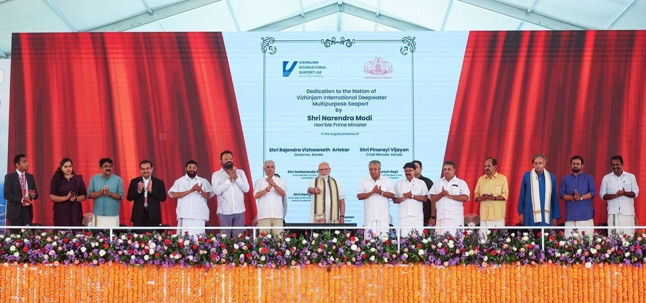 PM Modi dedicates Rs 8,800 crore Vizhinjam International Port in Kerala to the nation